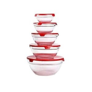 5PCS GLASS BOWL