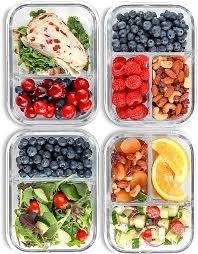 GLASS LUNCH BOX WITHOUT COMPARTMENT