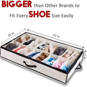 Underbed Shoe Storage