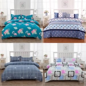 3PCS BEDSHEET WITH PILLOW CASE