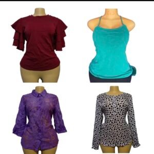 LADIES THRIFT TOPS MIXED