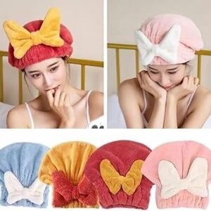 Super Absorbent Towel hair bonnet