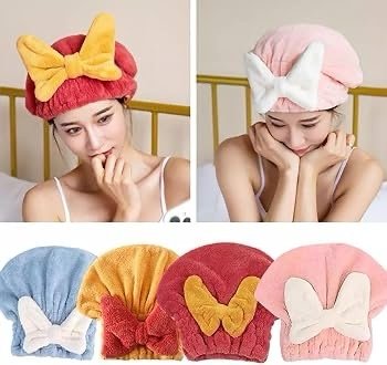 Super Absorbent Towel hair bonnet