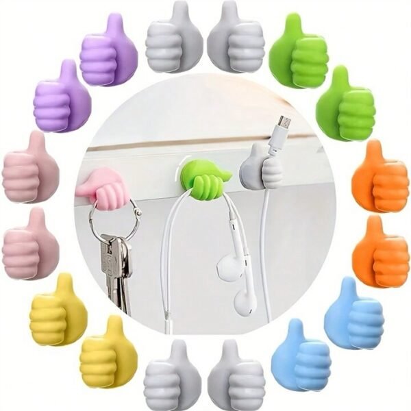 10Pcs silicone thumb holder