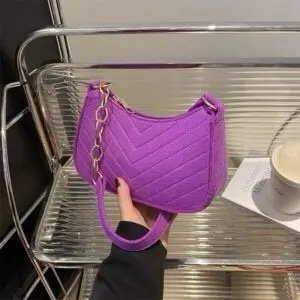 STYLISH AND VERSTILE SOLID WOMEN HANDBAG