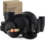 24pcs Wheat Grain Dinnerware Set