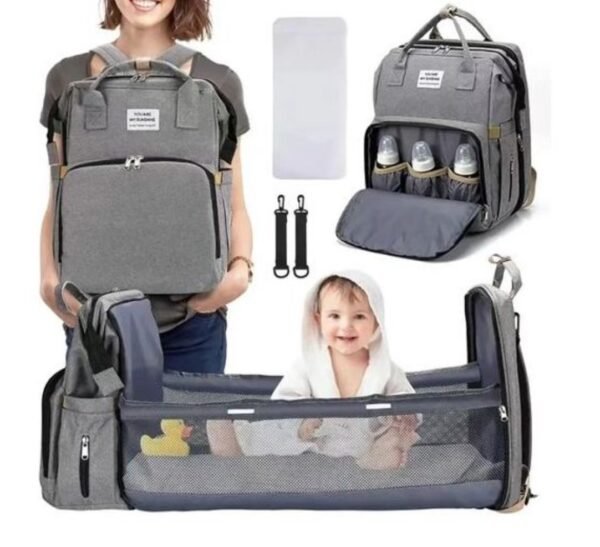 MULTIFUNCTIONAL BABY BAG WITH BED