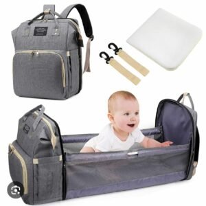MULTIFUNCTIONAL BABY BAG WITH BED