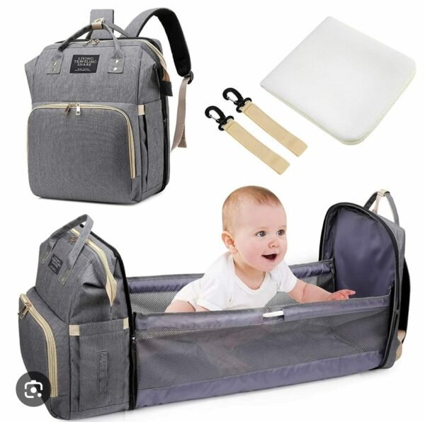 MULTIFUNCTIONAL BABY BAG WITH BED