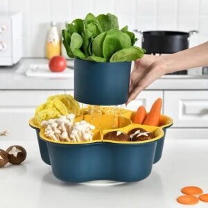 Large vegetables Rotating drain basin