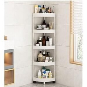 5 Tier Corner cosmetics shelve