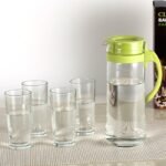 CrystalClear 5-Piece Glass Water Set