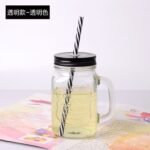 Rainbow Mason Jar Sippers (With Straw)