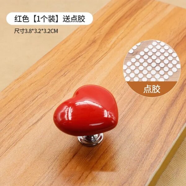 HeartGrip Ceramic Drawer Knobs
