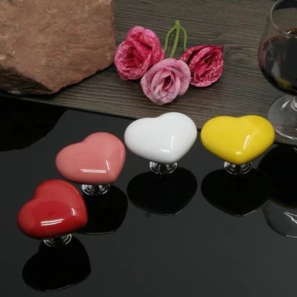 HeartGrip Ceramic Drawer Knobs