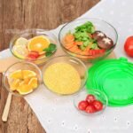 5-Piece Glass Food Storage Bowls with Lids (Stackable Set)