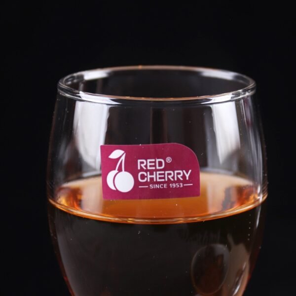 Red Cherry Goblet Glass Set – 6pcs (130ml)