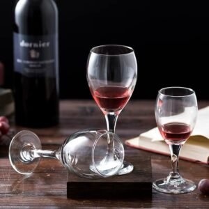 Red Cherry Goblet Glass Set – 6pcs (130ml)