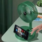 2-in-1 Desktop USB Fan with Phone Holder