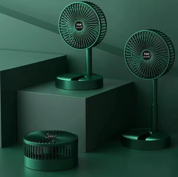 2-in-1 Desktop USB Fan with Phone Holder