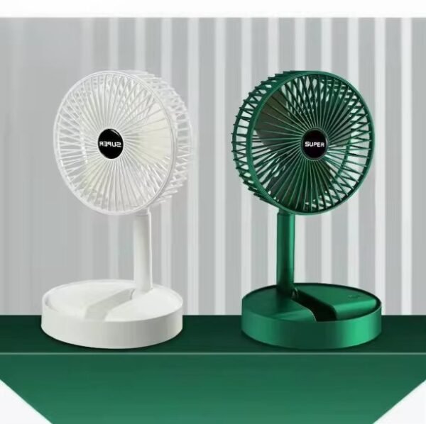 2-in-1 Desktop USB Fan with Phone Holder