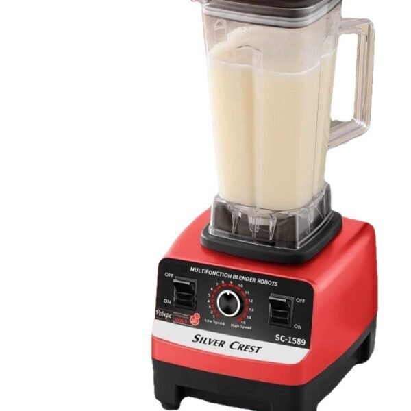 Silver Crest High-Power Industrial Blender – Model SC-1589