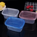 6-Pack Premium 709ml Color-Lid Food Storage Containers