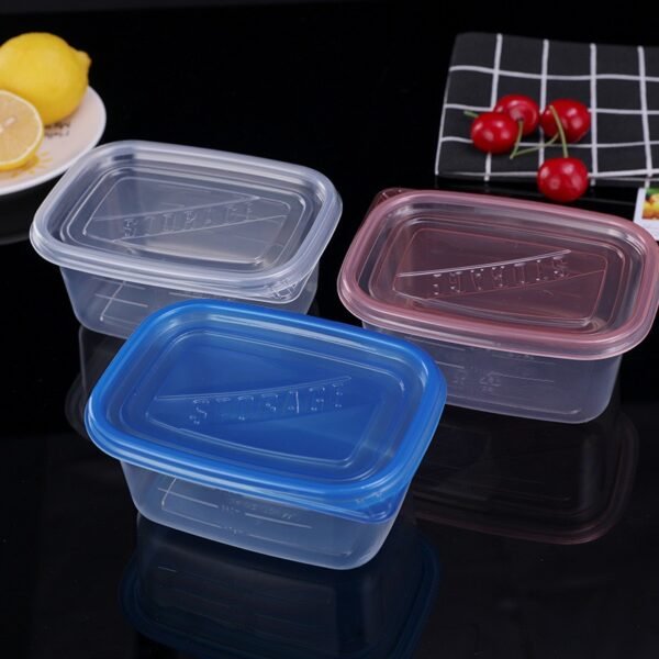6-Pack Premium 709ml Color-Lid Food Storage Containers