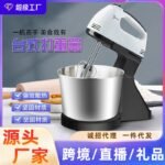 Multi-Speed Electric Stand Mixer with Stainless Steel Bowl