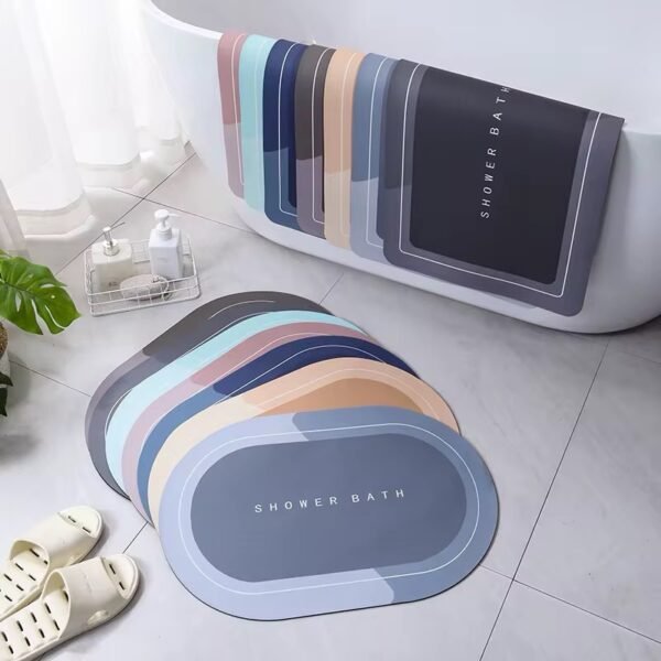 Quick-Dry Anti Slip Bathroom Mat