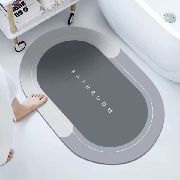Quick-Dry Anti Slip Bathroom Mat