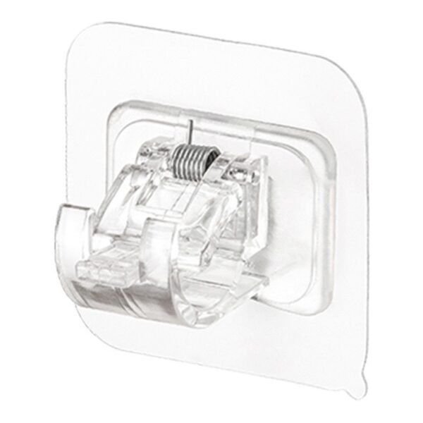 Self-Adhesive Rod Holder Clips (2pcs Set)