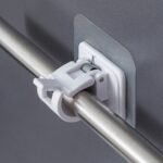 Self-Adhesive Rod Holder Clips (2pcs Set)
