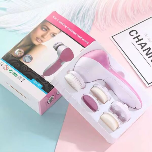 5-in-1 Electric Facial Cleansing & Beauty Massager