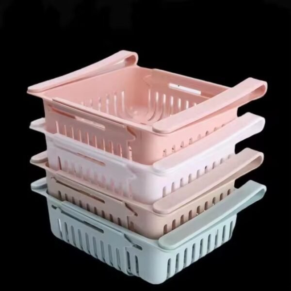 Adjustable Fridge Organizer Drawer