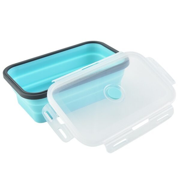 Collapsible Silicone Food Storage Box – 4pcs Set