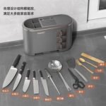 All-in-One Luxury Kitchen Knife & Utensil Organizer with Spice Drawers