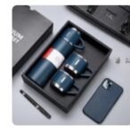3-Piece Thermal Flask & Mug Gift Set