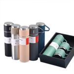 3-Piece Thermal Flask & Mug Gift Set
