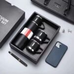 3-Piece Thermal Flask & Mug Gift Set
