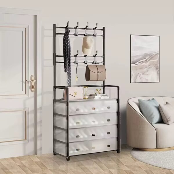Multi-Function Hallway Rack with Dust Proof Case