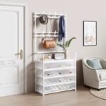 Multi-Function Hallway Rack with Dust Proof Case