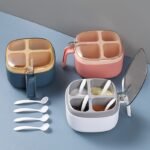 4-in-1 Spice Storage Container with Spoons & Lid