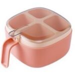 4-in-1 Spice Storage Container with Spoons & Lid