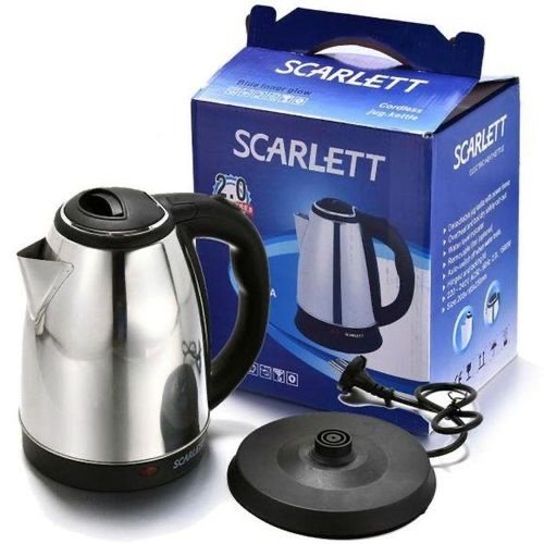 Scarlett Electric Kettle – 2.0L Stainless Steel
