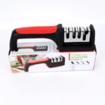 3-Stage Kitchen Knife Sharpener – Manual Handheld