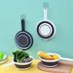 Collapsible Silicone Kitchen Strainer