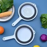 Collapsible Silicone Kitchen Strainer