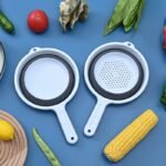 Collapsible Silicone Kitchen Strainer