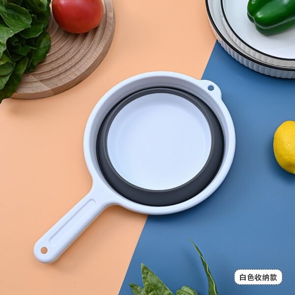 Collapsible Silicone Kitchen Strainer